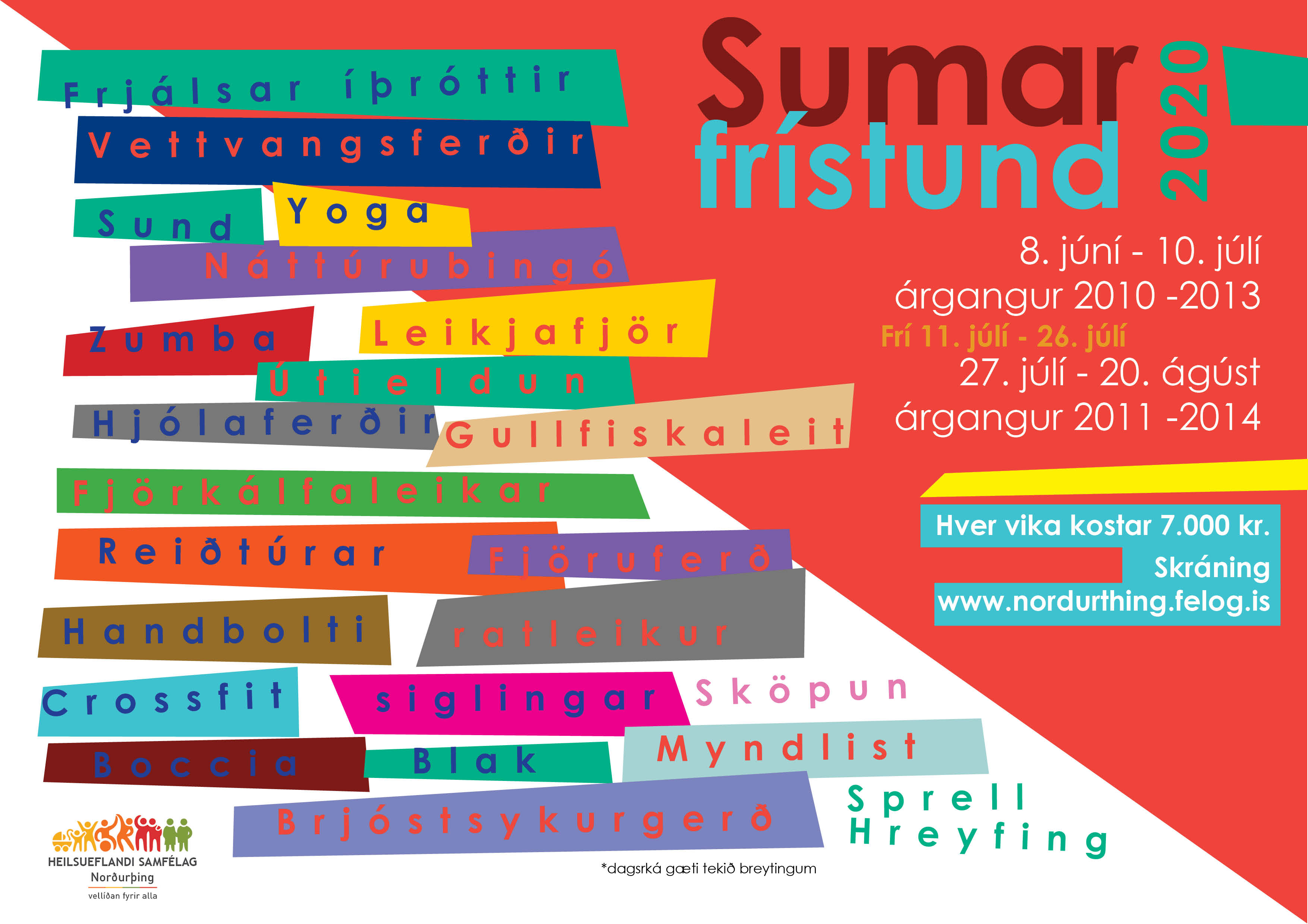 sumarfrístund