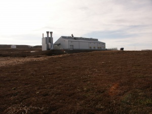 Sorpmóttökustöð að Víðimóum