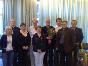 Sveitarstjórnarfulltrúar á fundi 18. september síðastliðinn