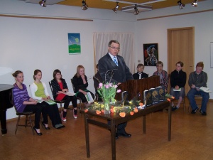 Frá keppninni á Húsavík