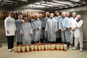 Stjórn Samhljóms og fulltrúar Norðlenska ásamt félögum úr Sófíu