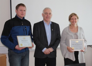 Jóhann og Freydís ljúka stjórnunarnámi