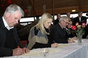 Frá undirritun viljayfirlýsingar um orkunýtingu og atvinnuuppbyggingu í Þingeyjarsýslum