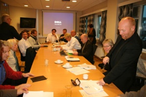 Mynd frá upphafi fundar/Skarpur