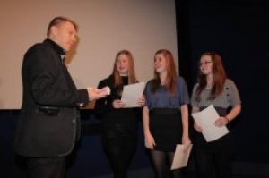 Verðlaunahafar ásamt borgarstjóra