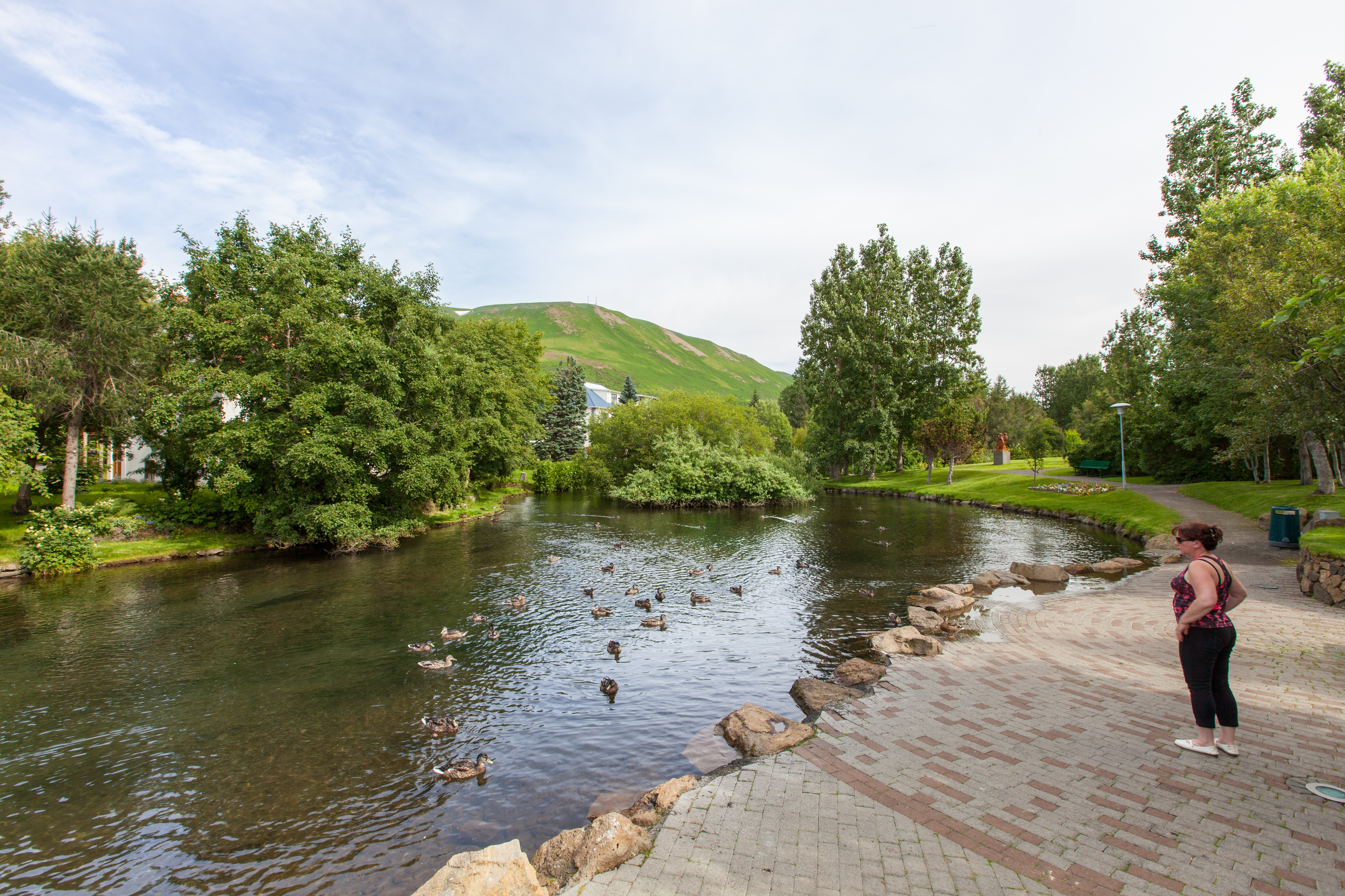 N4 heimsækir Skrúðgarðinn á Húsavík