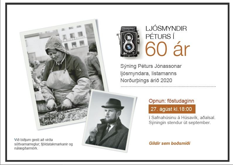 Ljósmyndir Péturs í 60 ár