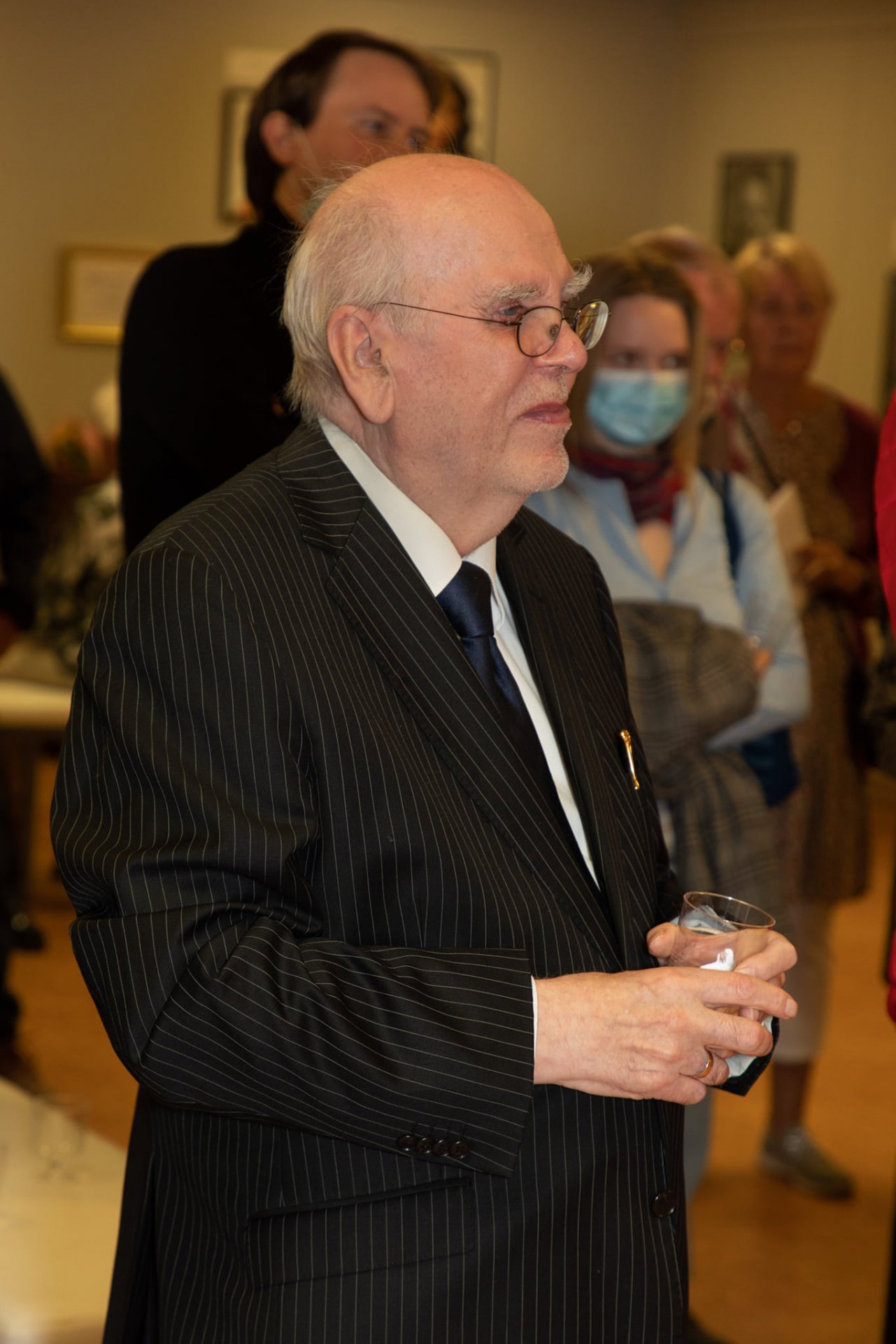 Opnun ljósmyndasýningar Péturs