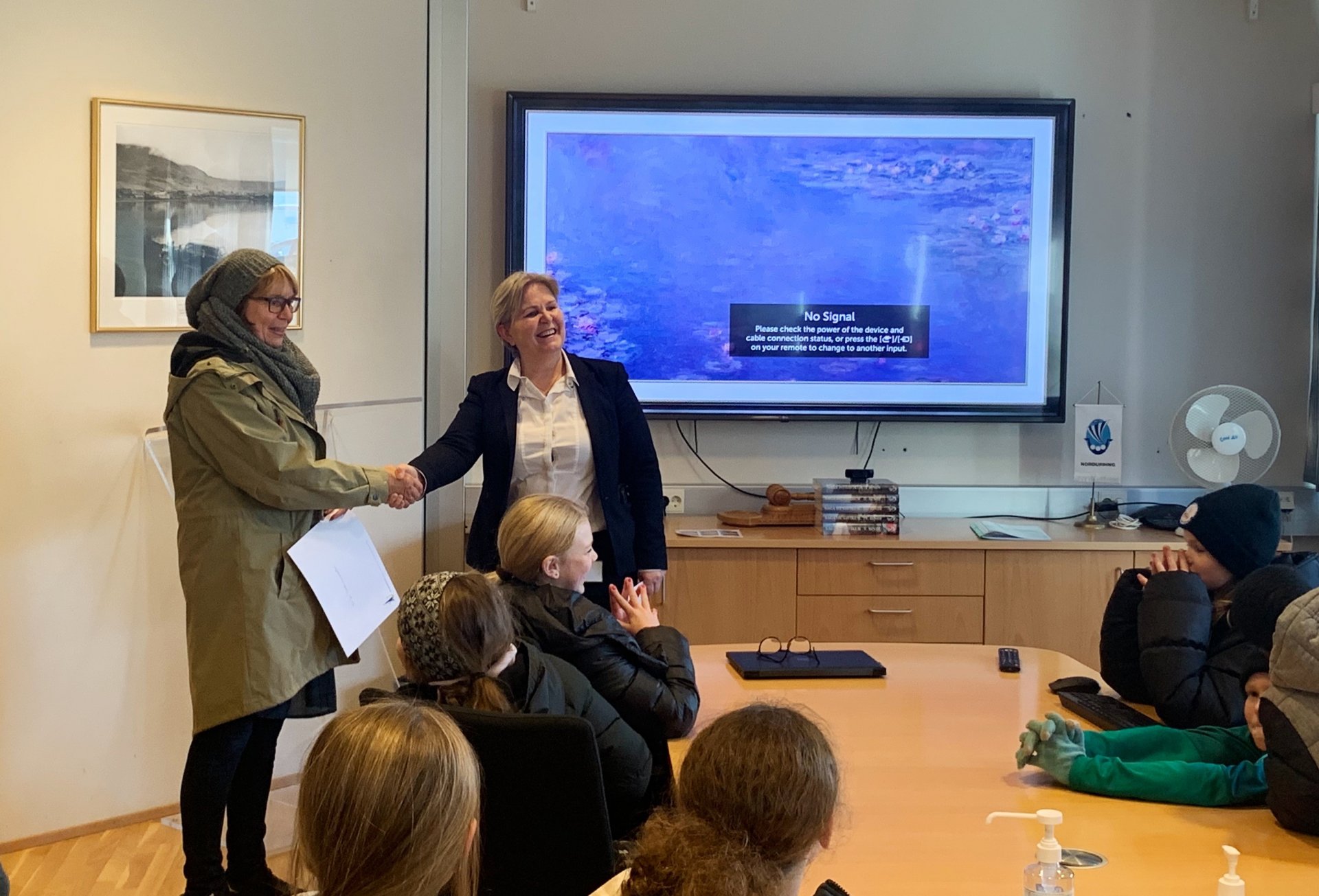 6. bekkur kemur með erindi