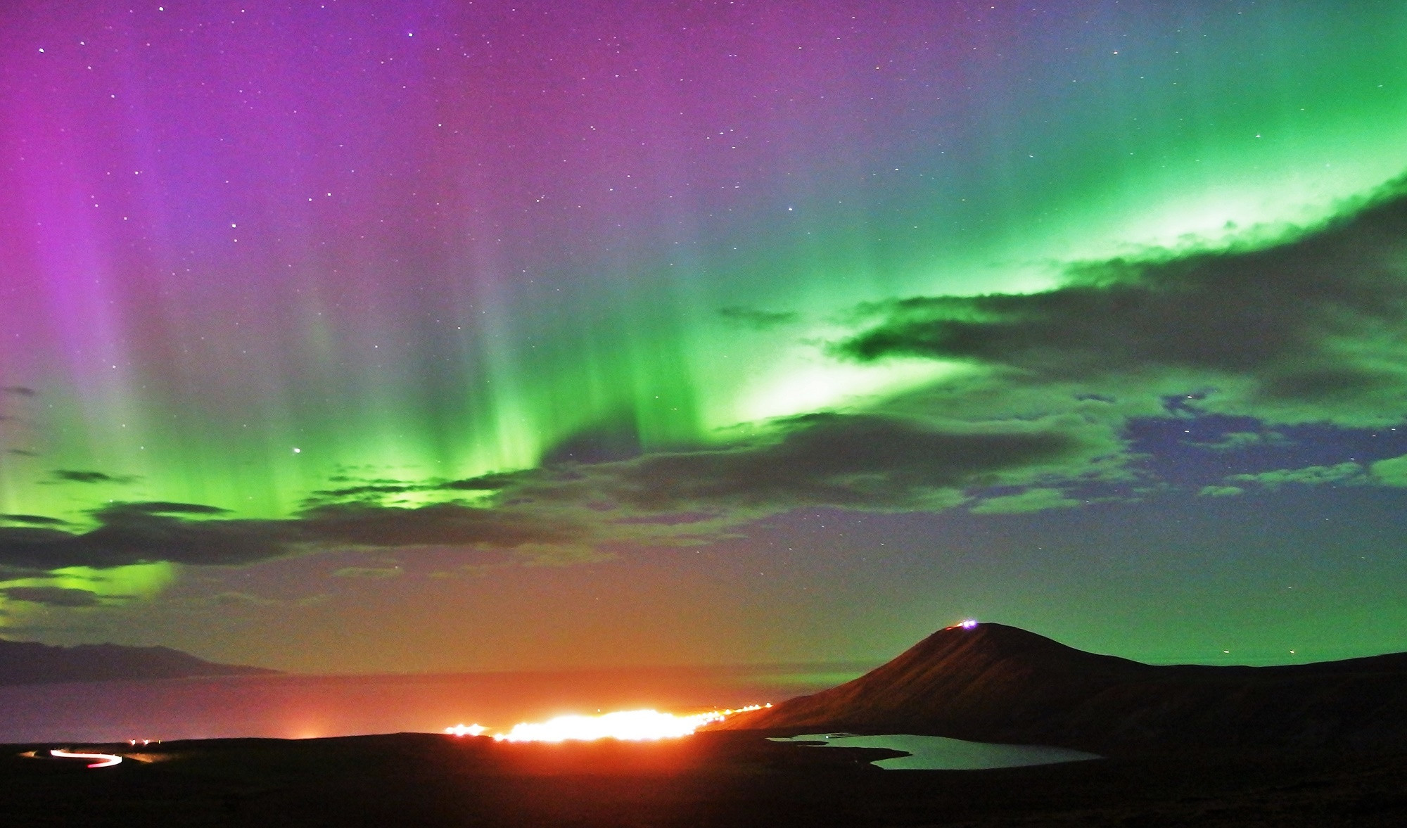 Slökkt ljós á Húsavík í kvöld