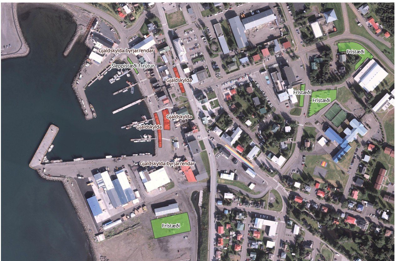 Gjaldtaka á bílastæðum á Húsavík