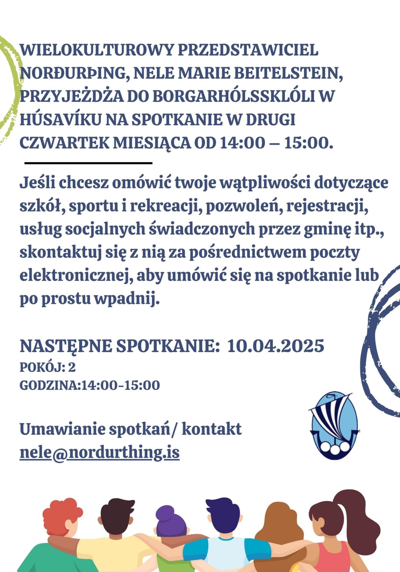 Fjölmenningarfulltrúi í Borgarhólsskóla - The multicultural representative of Norðurþing in Borgarhó…