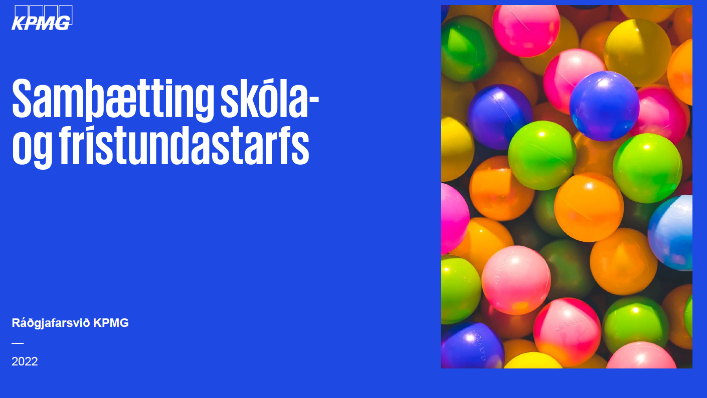 Samþætting skóla- og frístundastarfs