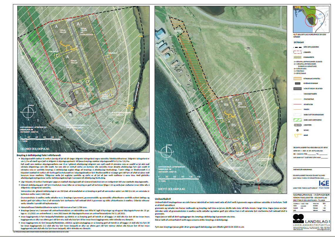 Tillaga að breytingu Aðalskipulags Norðurþings 2010-2030 vegna vatnstökuhola á Röndinni og tillaga a…