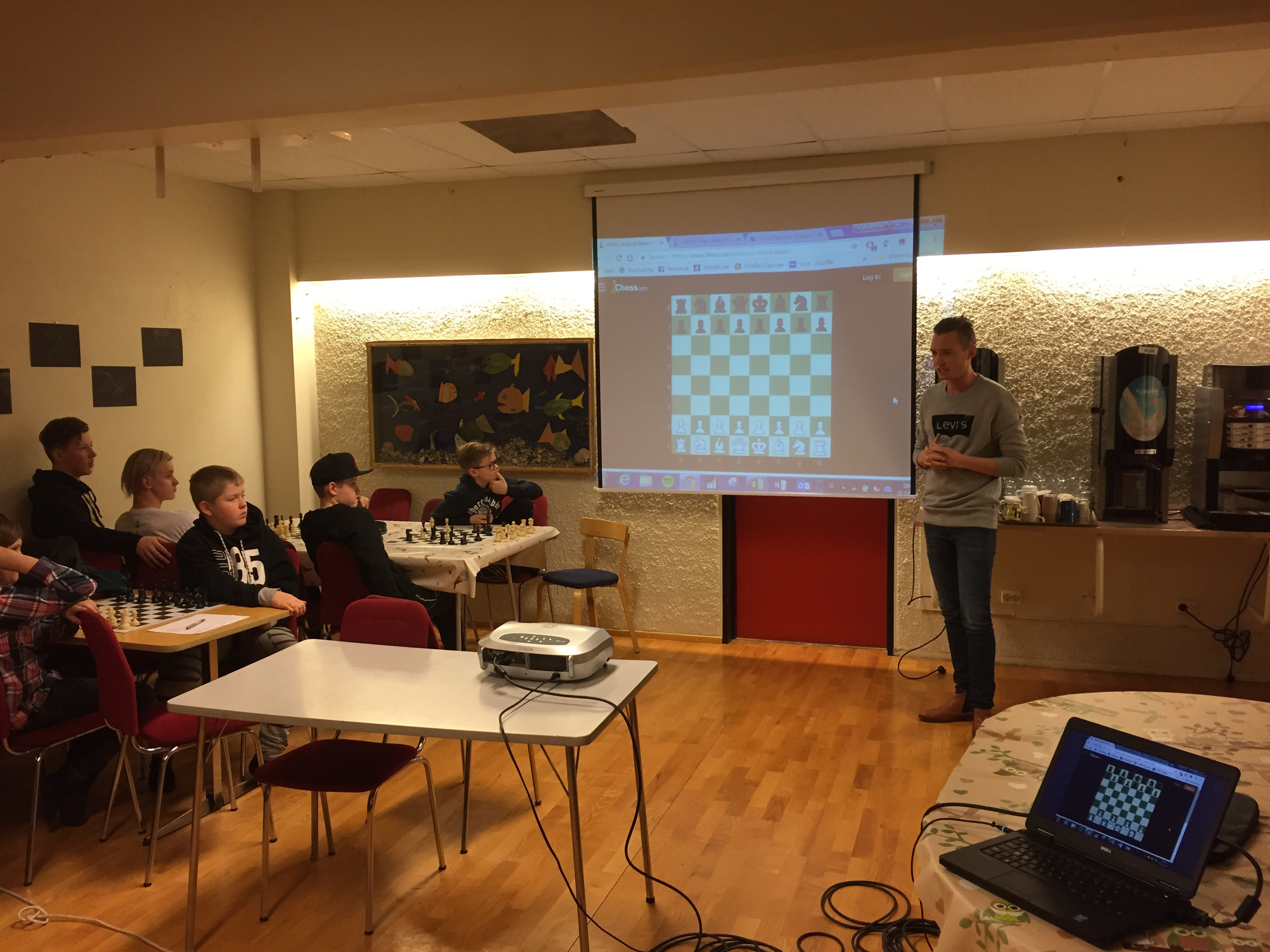 Skáknámskeið í Lundi