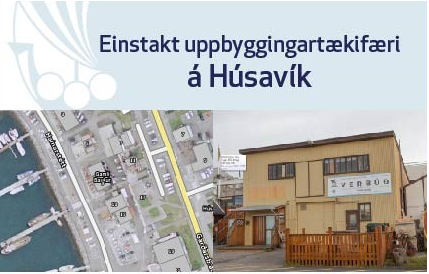 Óskað eftir tilboðum í fasteignina að Hafnarstétt 13 á Húsavík