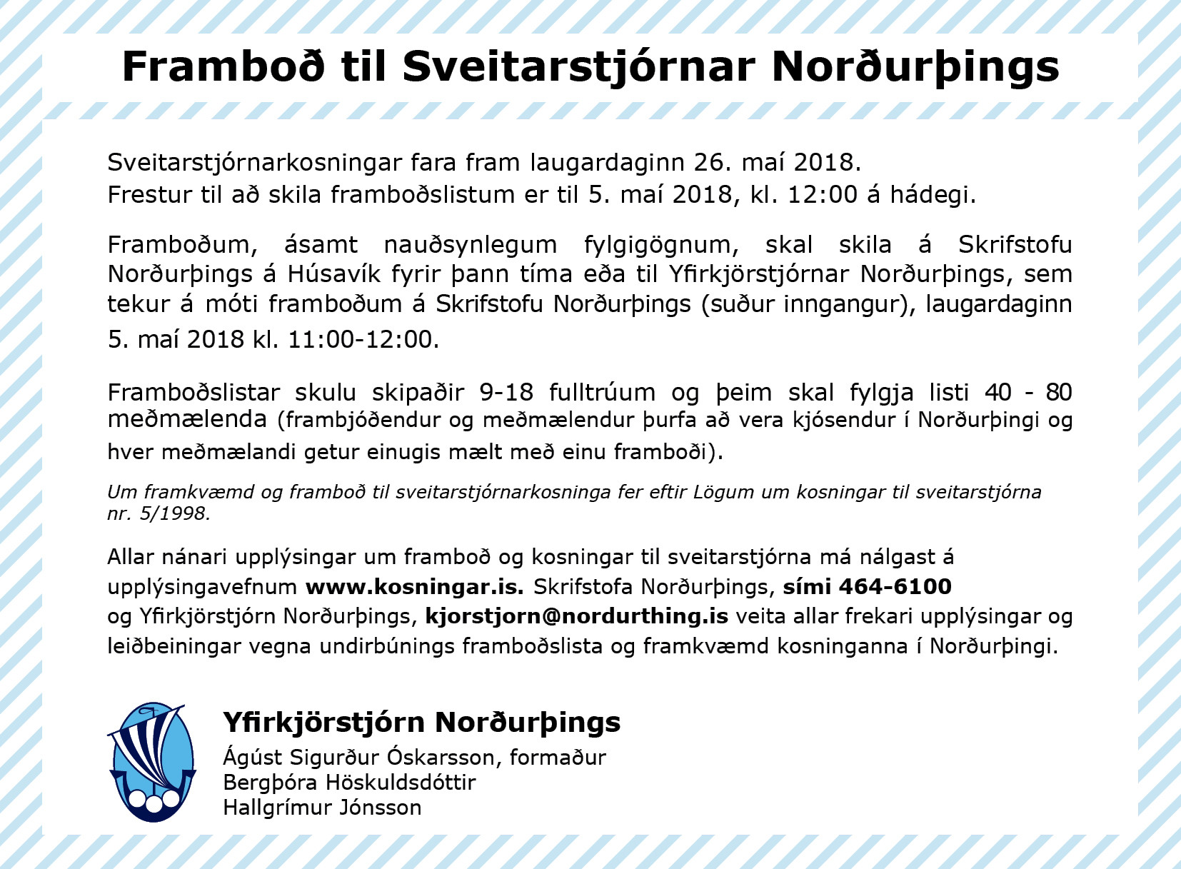 Sveitarstjórnarkosningar 2018
