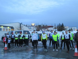 Frá gamlárshlaupi Skokka árið 2012