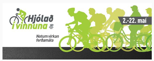 Hjólað í vinnuna - skráning er hafinn