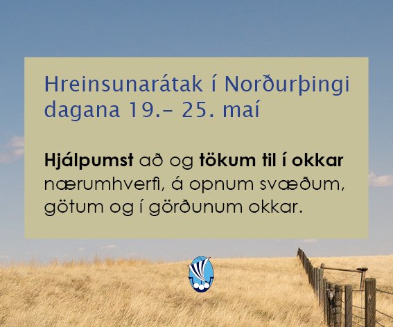 Hreinsunarátak í Norðurþingi!
