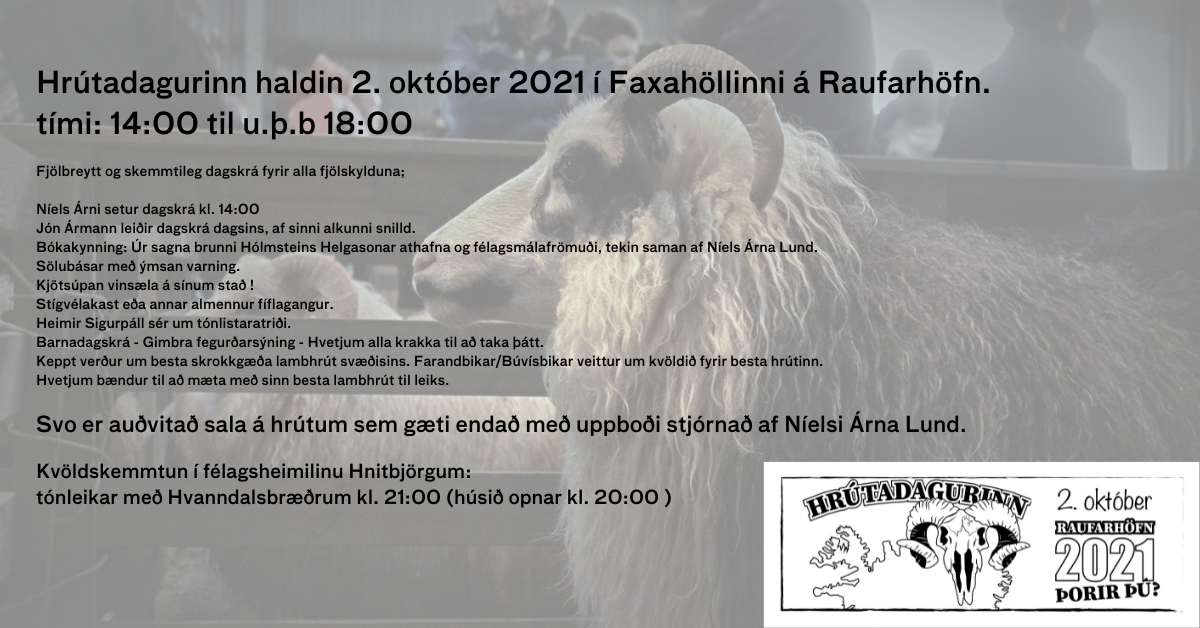 Menningar- og hrútadagar á Raufarhöfn