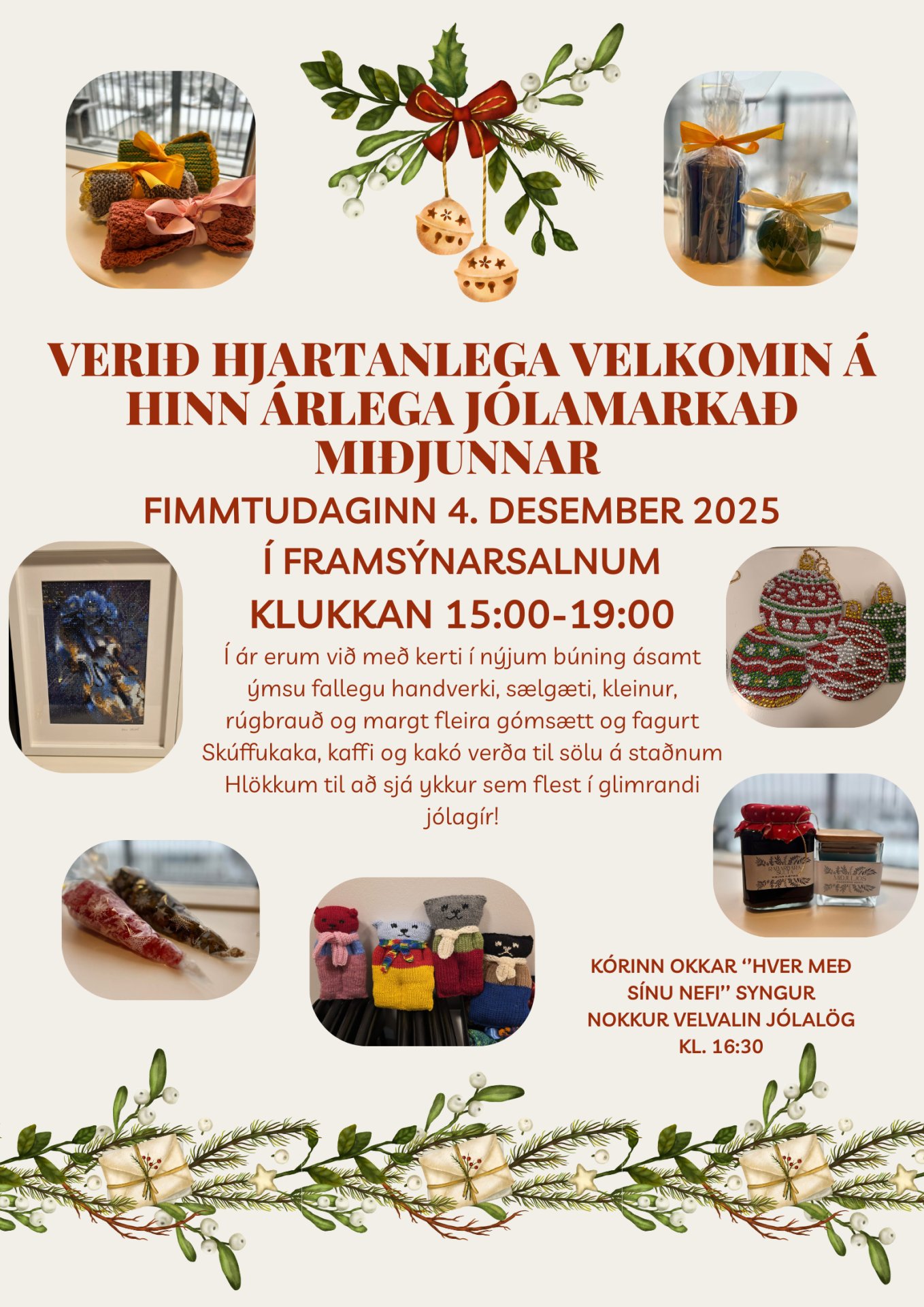 Jólamarkaður Miðjunnar!