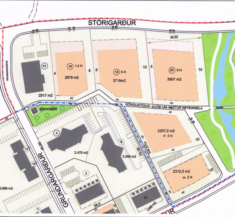 Nýjar lausar lóðir á Húsavík fyrir fjölbýli