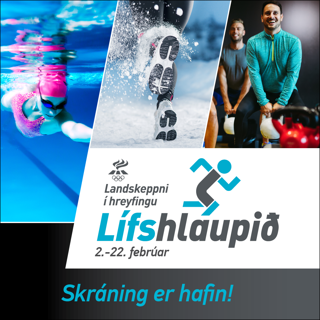 Lífshlaupið 2022. Við hvetjum alla til að taka þátt!