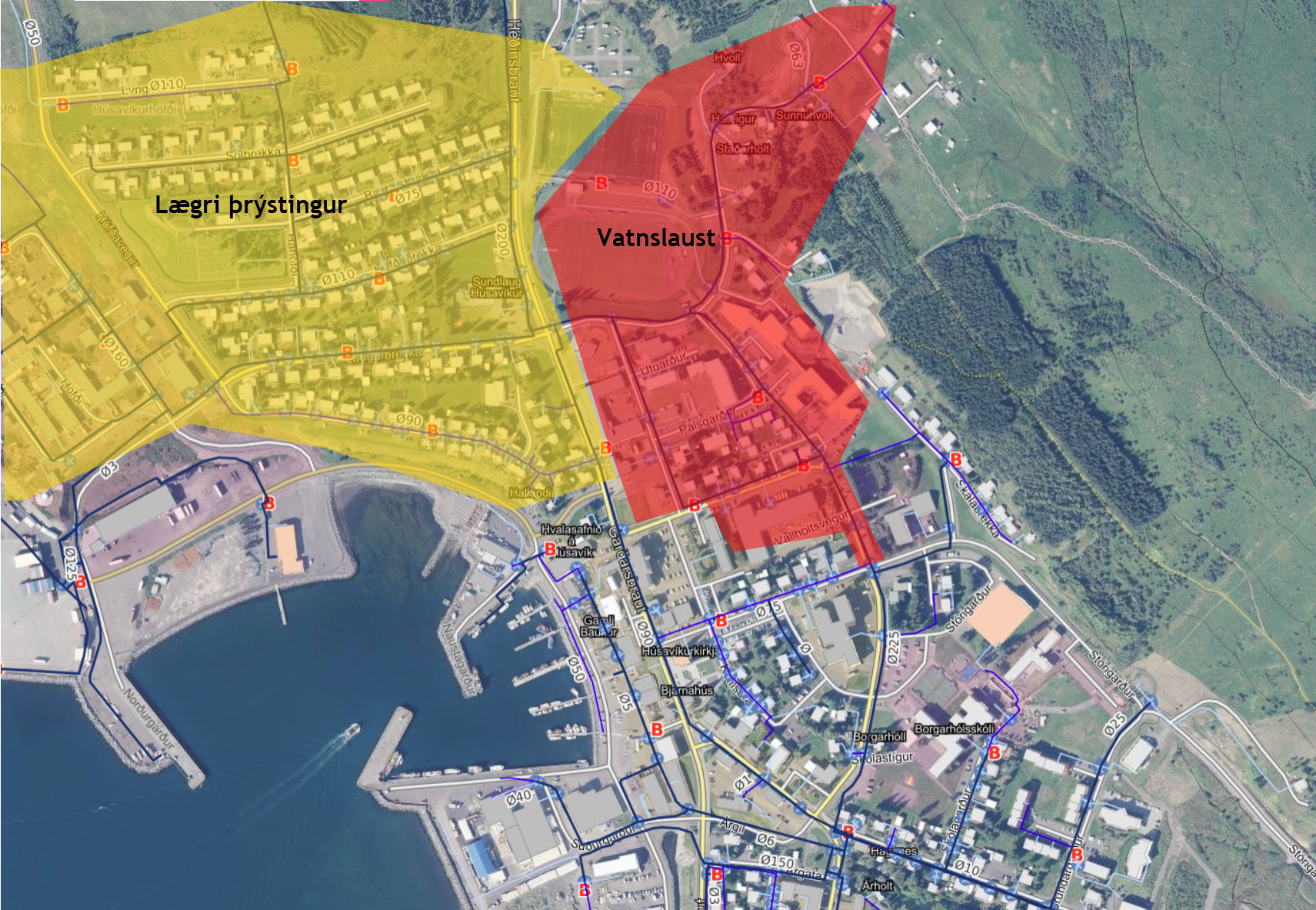 Lokun á köldu vatni fimmtudaginn 29. október