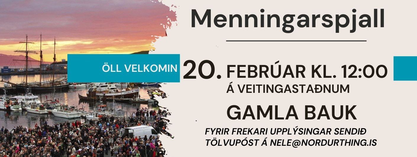 Menningarspjall á Gamla Bauk