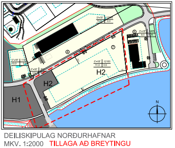 Tillaga að breytingu deiliskipulags Norðurhafnar á Húsavík, Norðurþingi