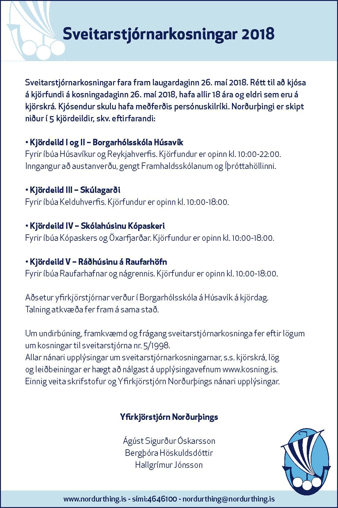 Kjördeildir Norðurþings