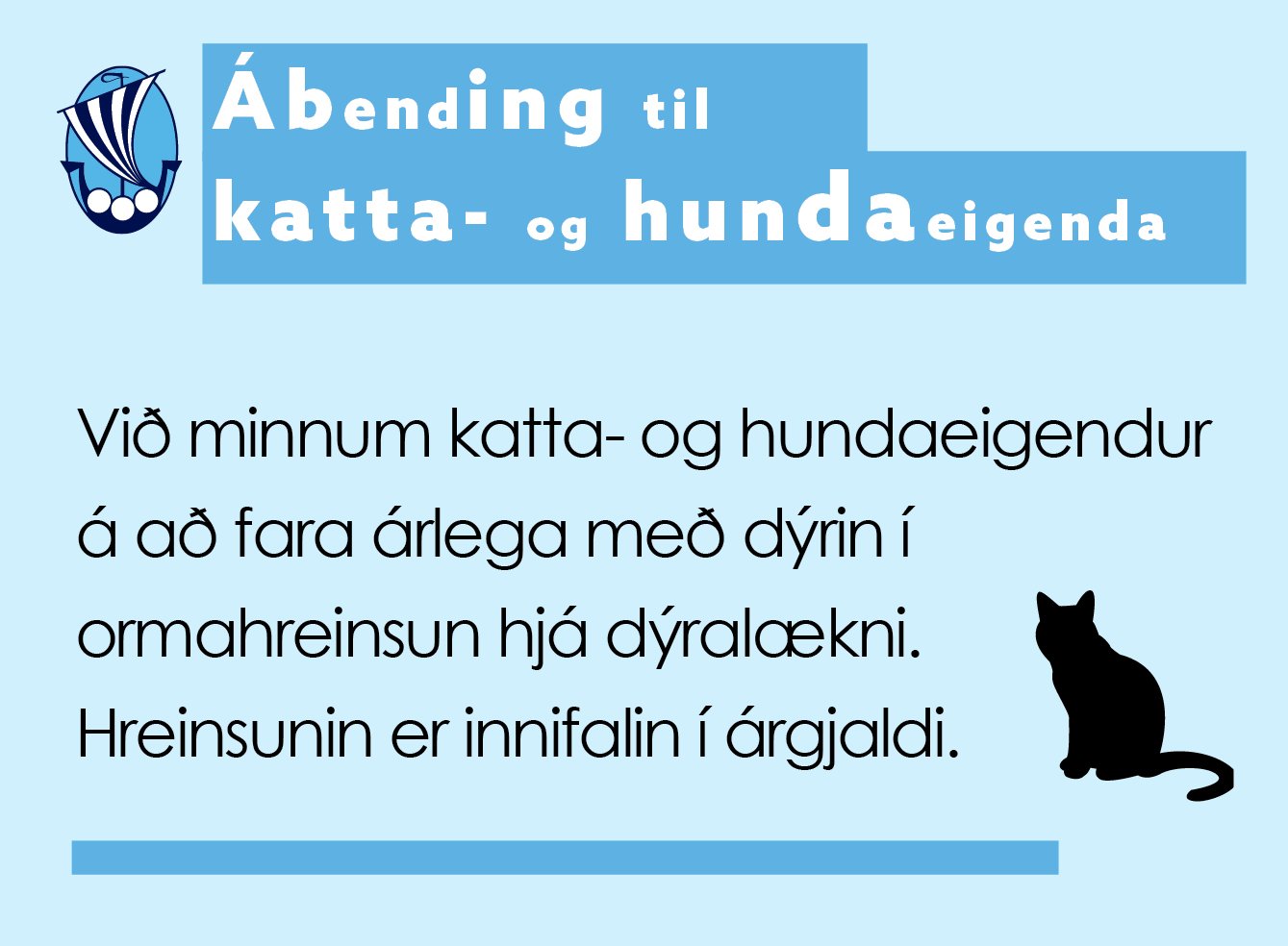 Kæru katta- og hundaeigendur