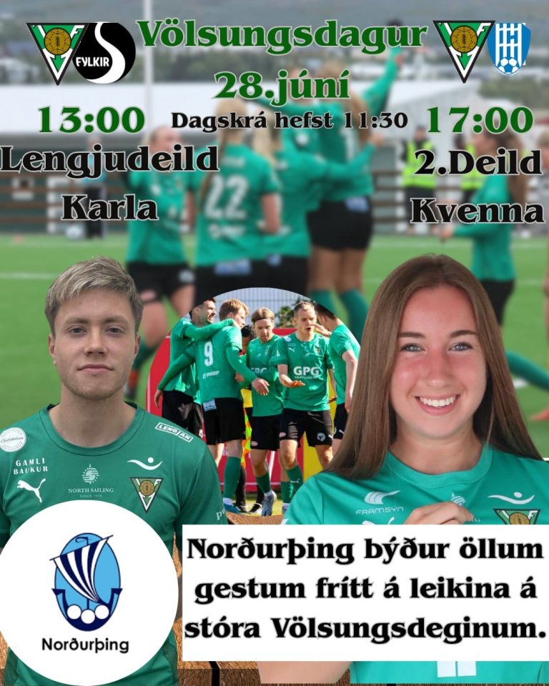 Norðurþing býður á völlinn! 