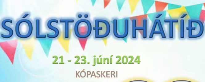 Sólstöðuhátíð á Kópaskeri