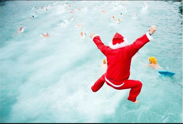 Þessi ætlar í sund um jólin!