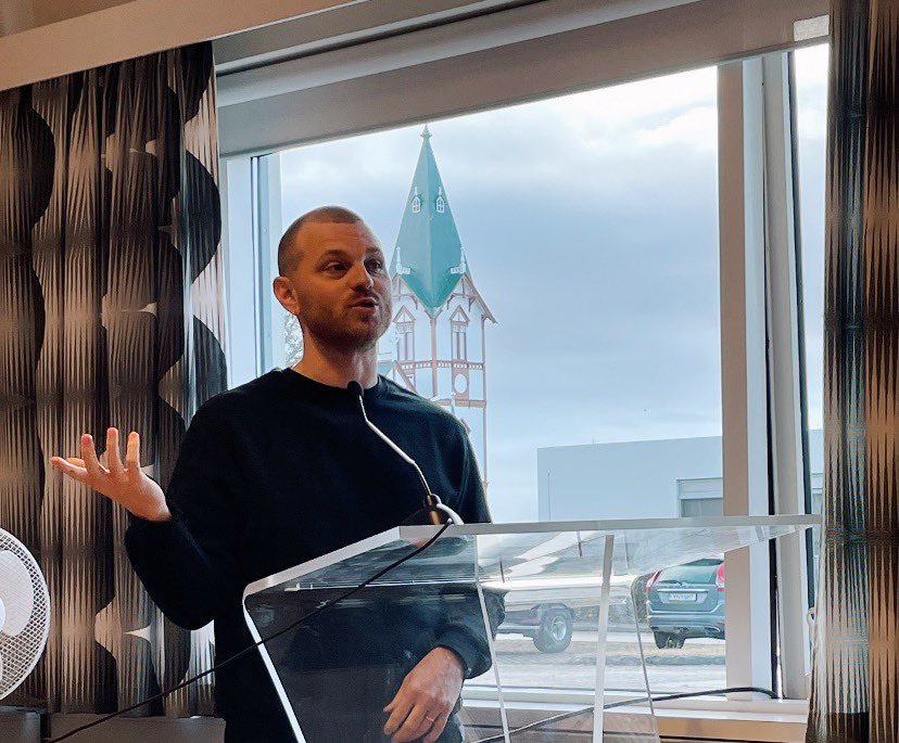 Þorsteinn frá karlmennskunni hélt fyrirlestur