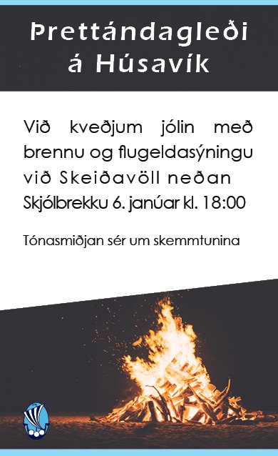 Þrettándagleði á Húsavík