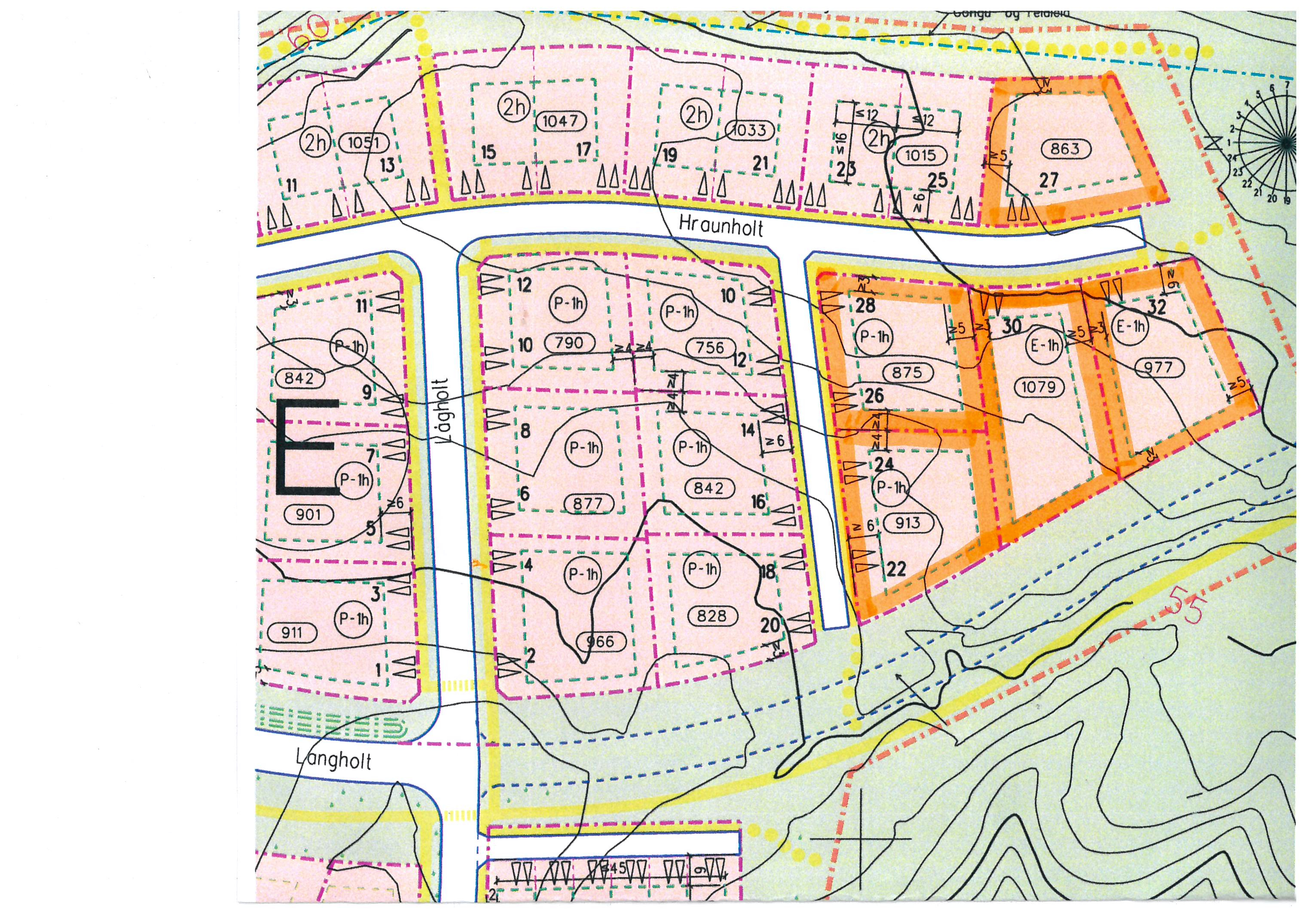 Lausar byggingarlóðir á Húsavík og afsláttur gatnagerðargjalda
