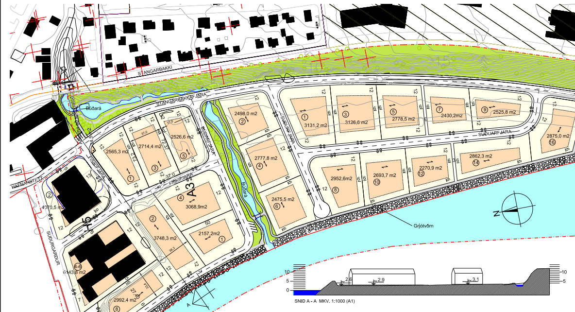 Tillögur að breytingu deiliskipulags suðurhafnarsvæðis og reit