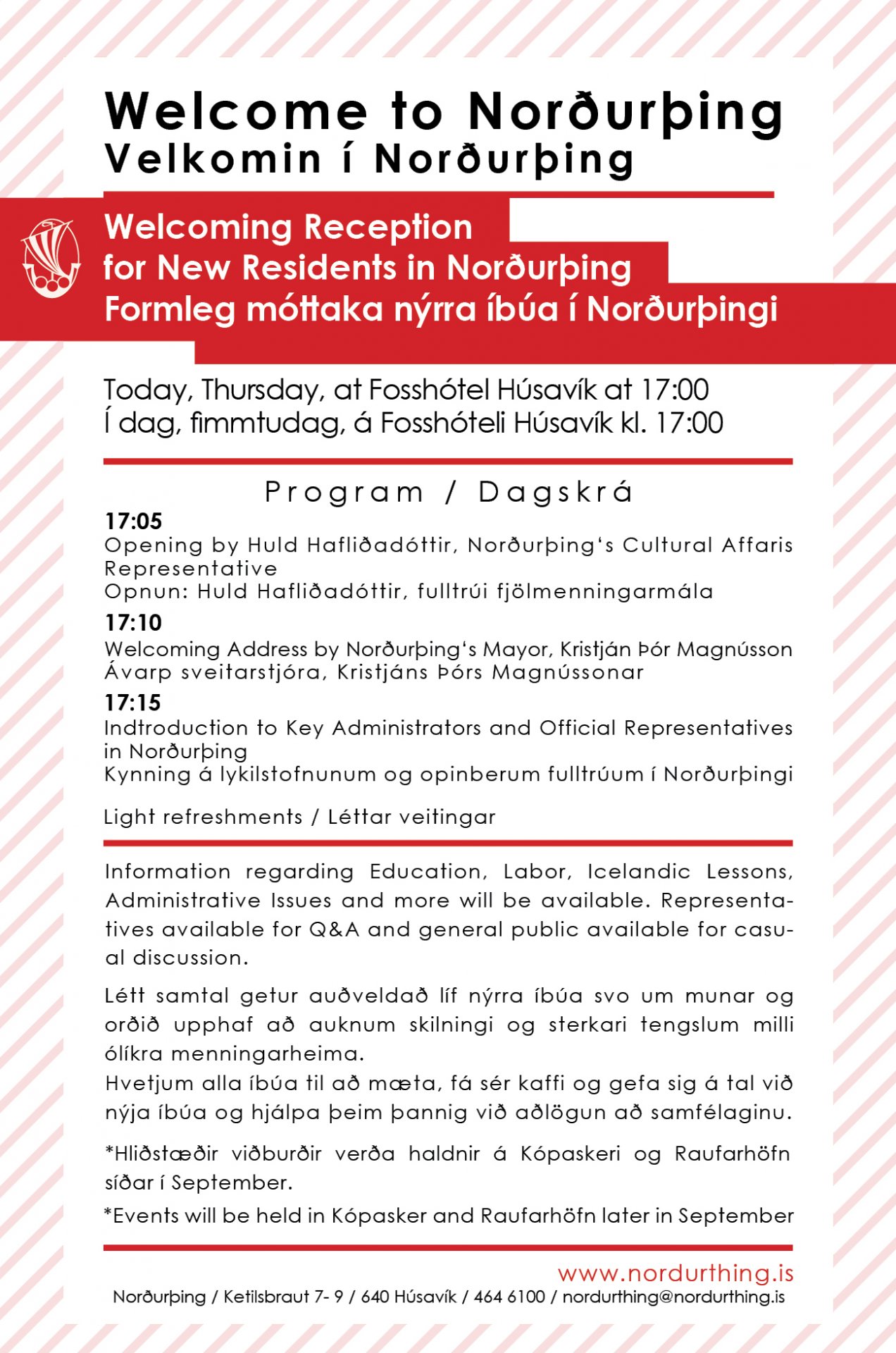 Velkominn í Norðurþing