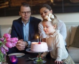 Krónprinsessan Victoria, Prins Daniel, Prinsessan Estelle