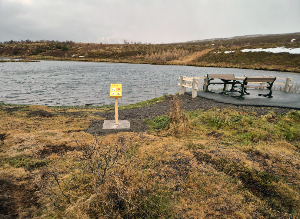 Yltjörn sunnan við Húsavík - Framkvæmdir